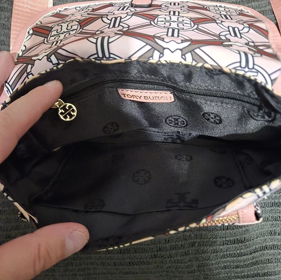 Pink Tory Burch Crossbody Signature Bag - Picture 5 of 5